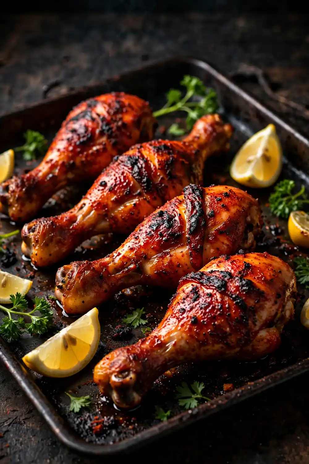 Smoky paprika chicken drumsticks, a budget friendly chicken dinners pick