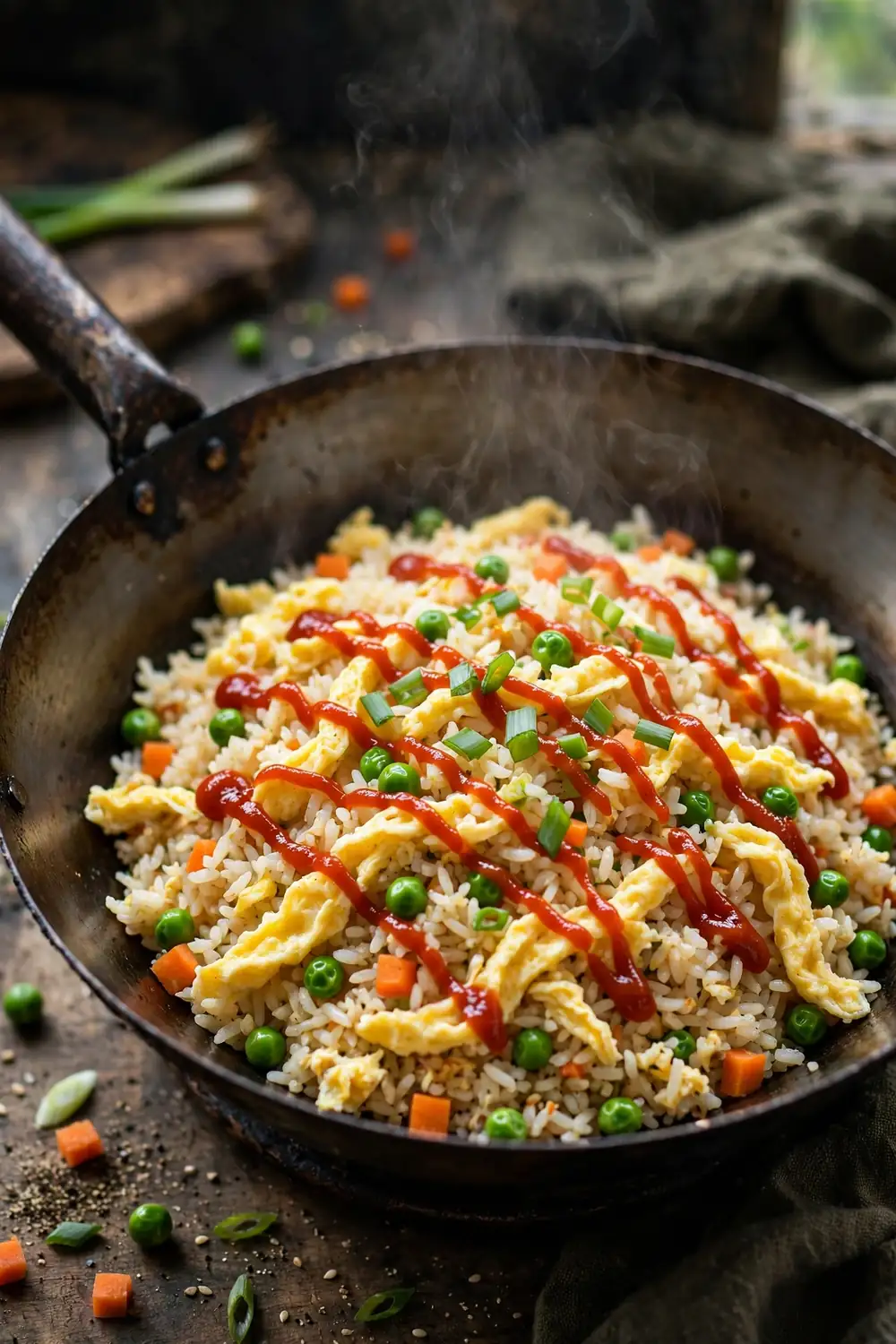 Egg Fried Rice Skillet