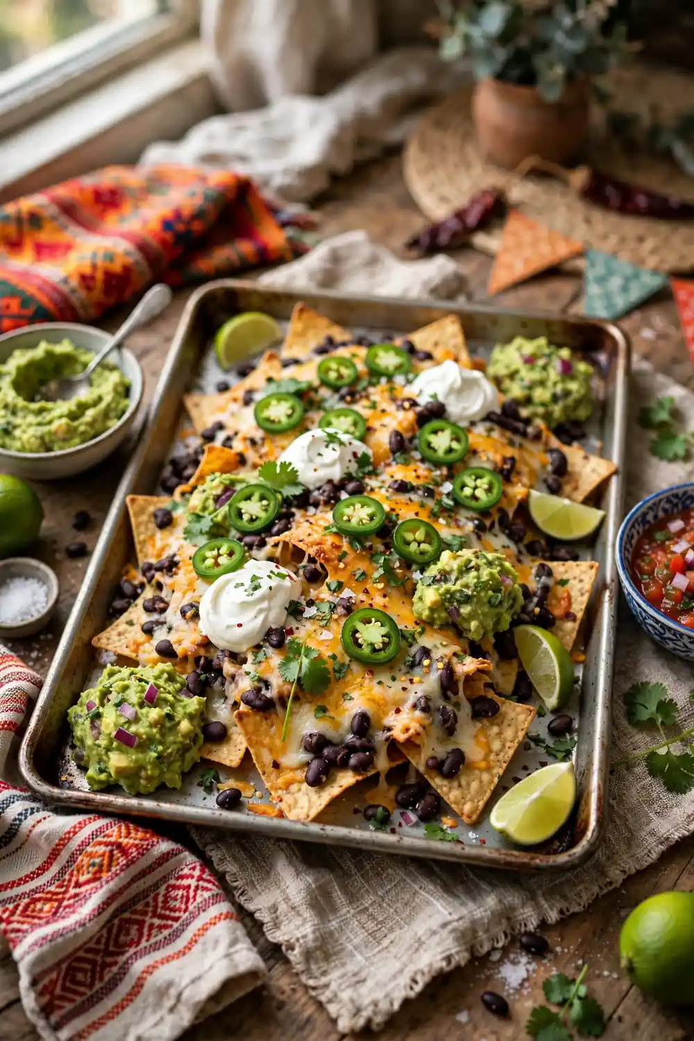 Black Bean Nachos