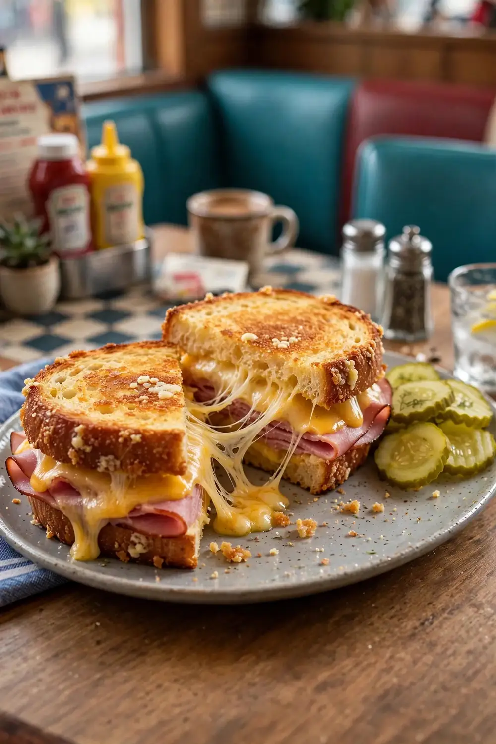 Ham and Cheese Melts