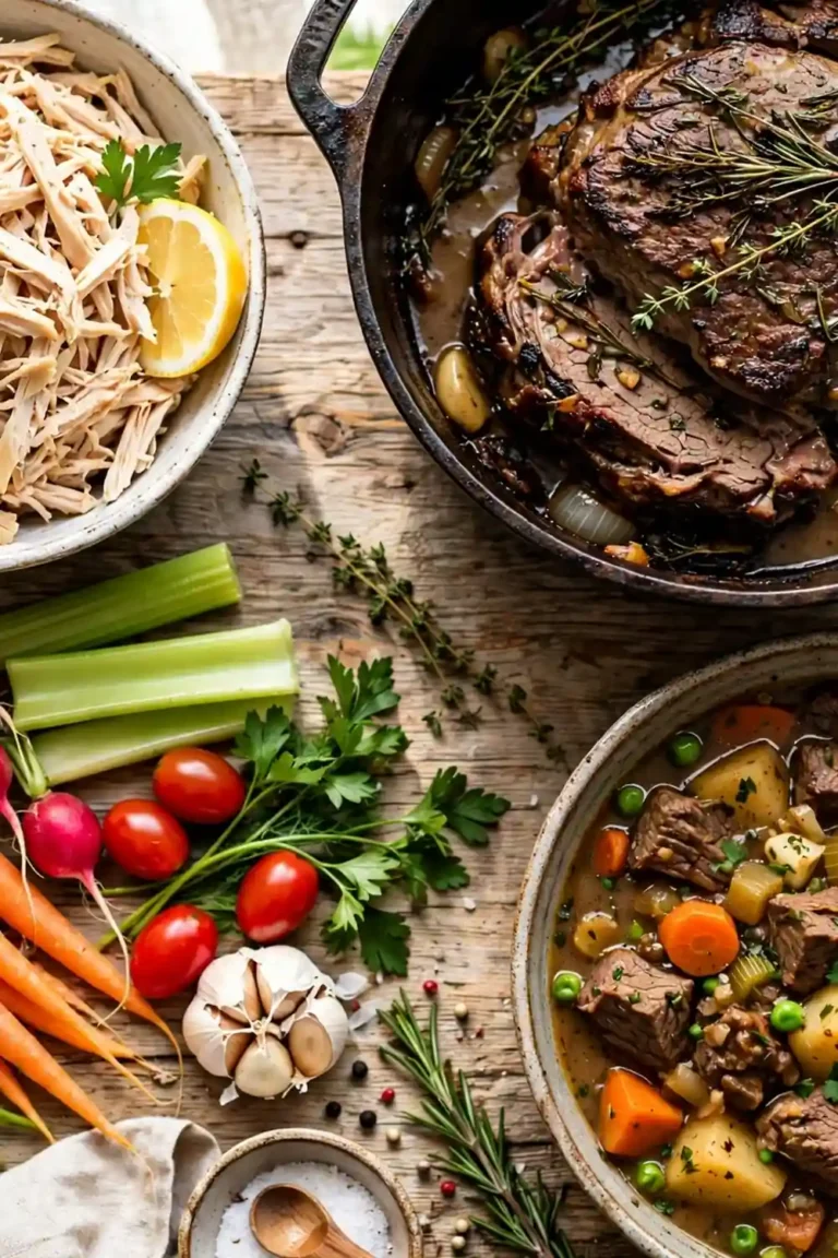 23 4 Ingredient Slow Cooker Meals for Effortless Comfort