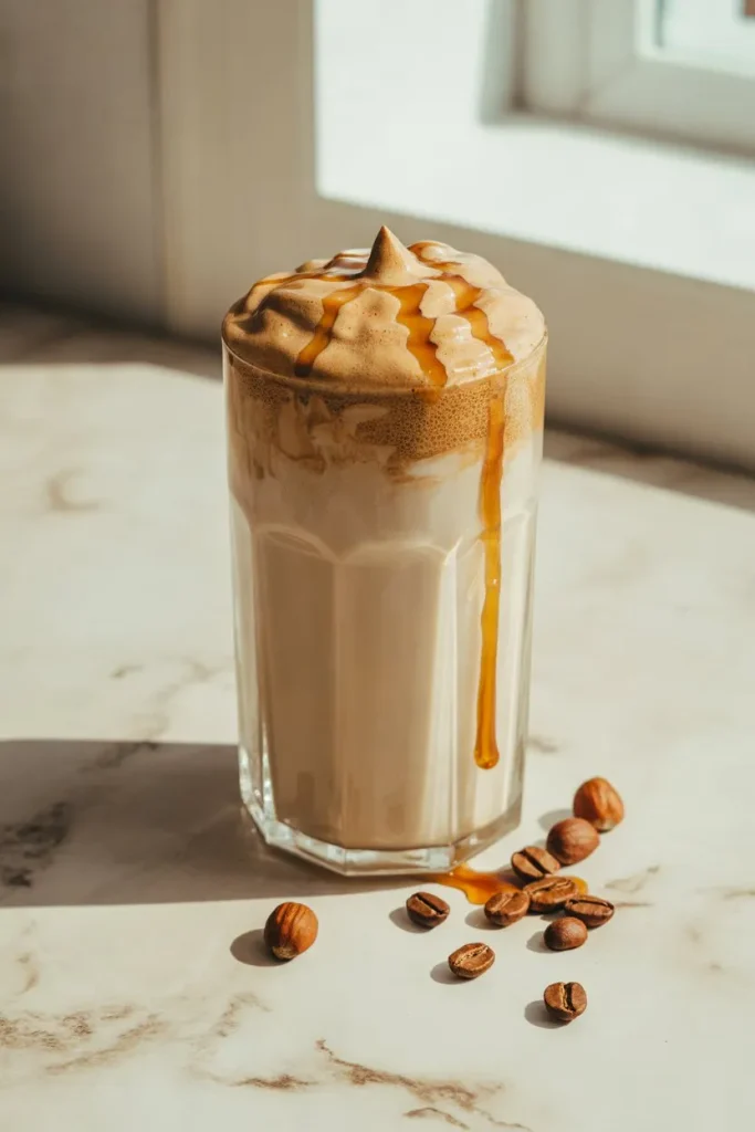 Hazelnut Dalgona
