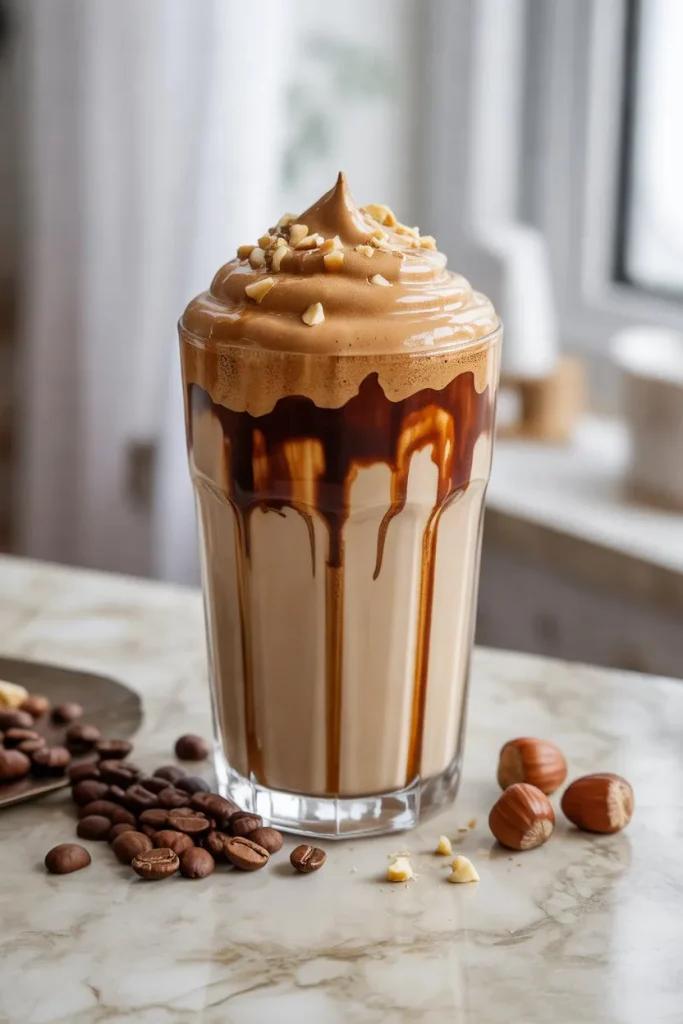 Hazelnut Mocha Dalgona