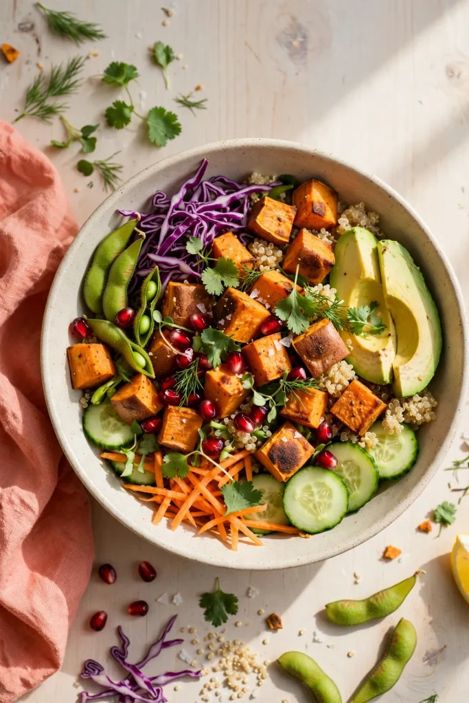 Rainbow Quinoa Bowl