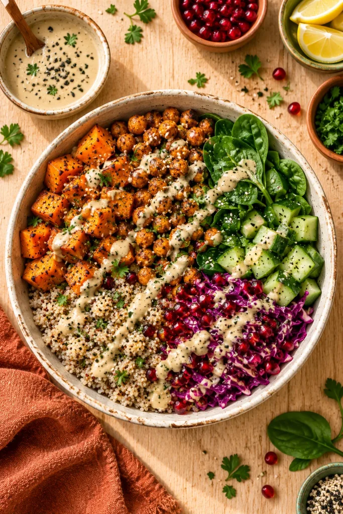 Roasted Tahini Bowl