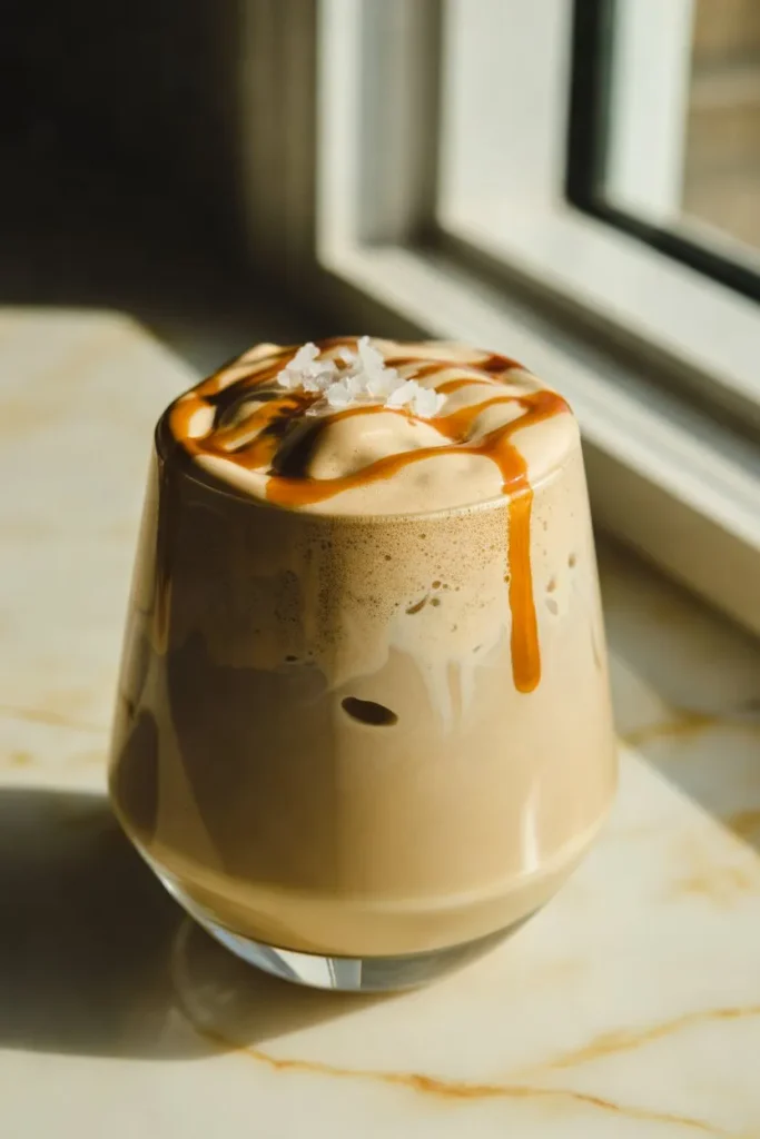 Salted Caramel Dalgona