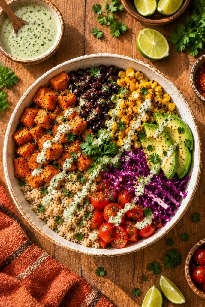 Smoky Corn Bean Bowl