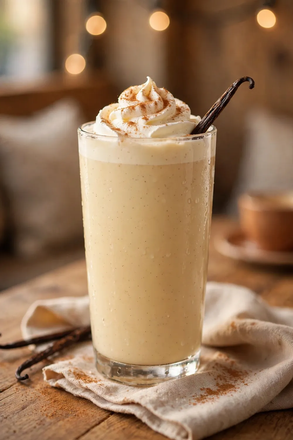 Vanilla Bean Cream cider cocktail