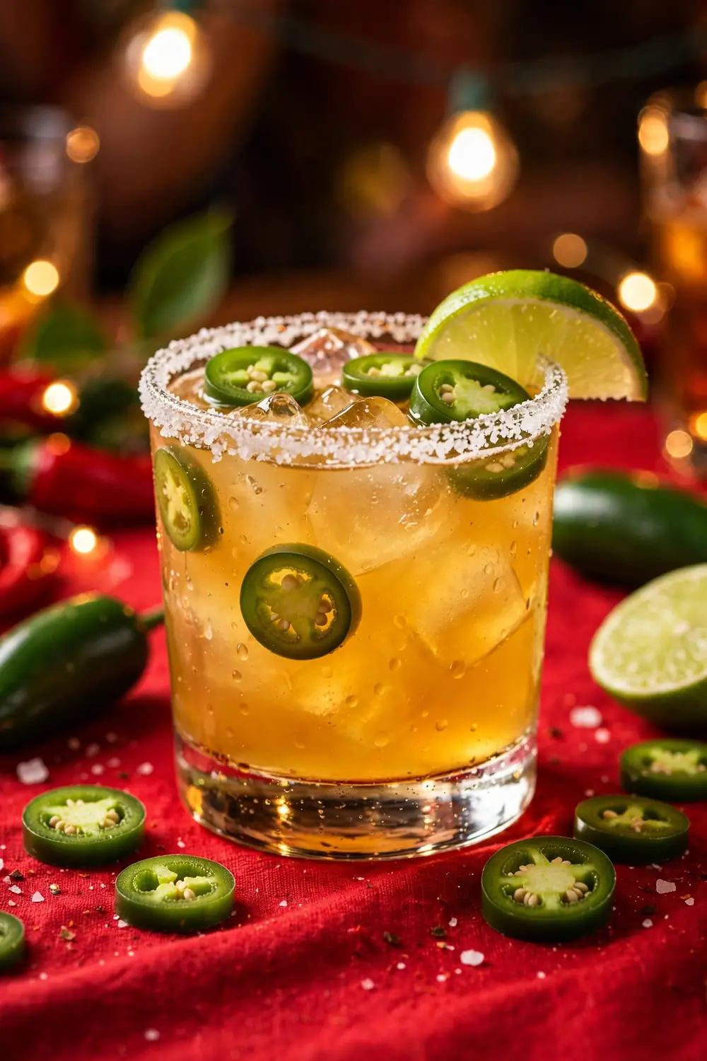 Jalapeno Fiery Kick cider cocktail