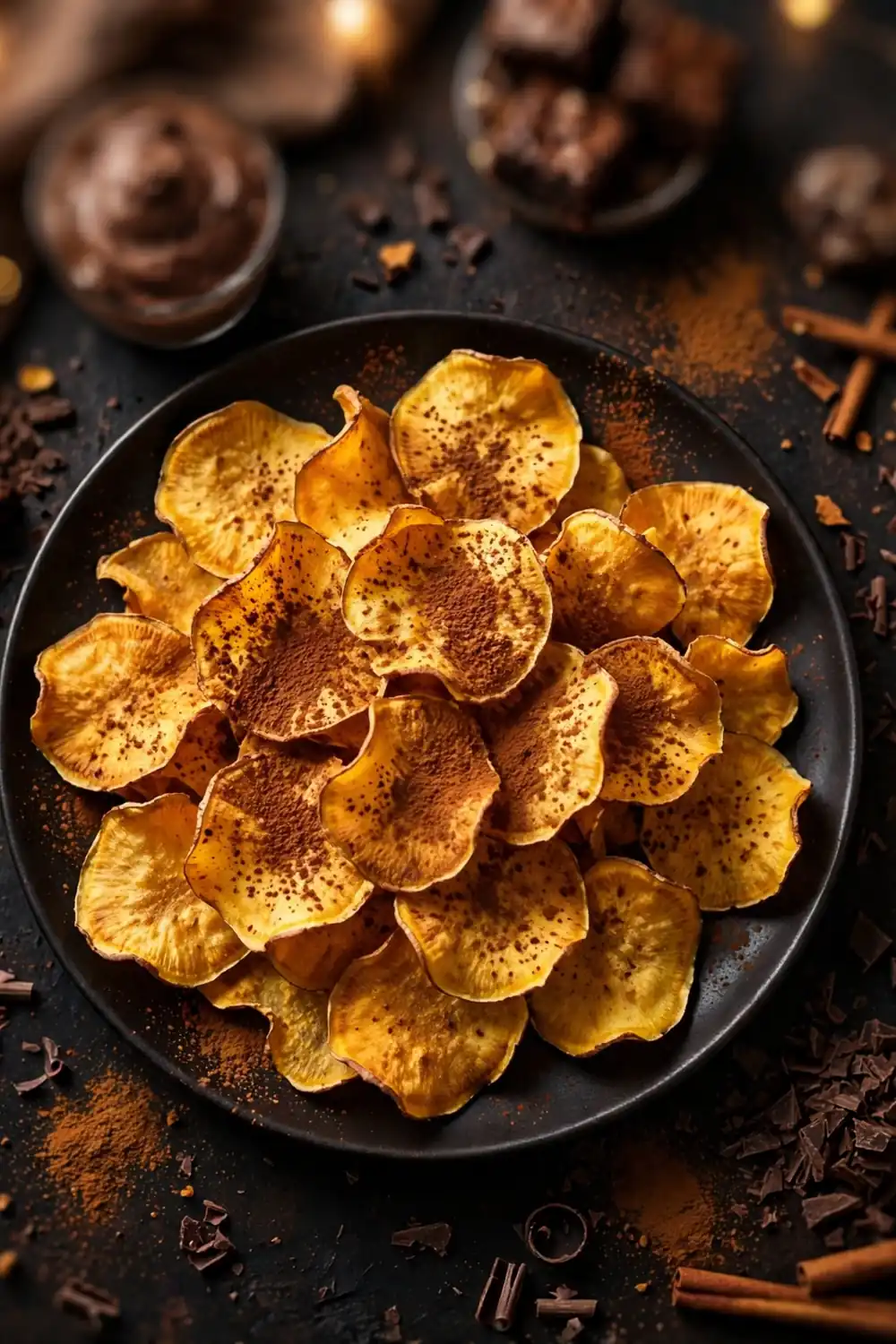 air fryer sweet potato chips 16