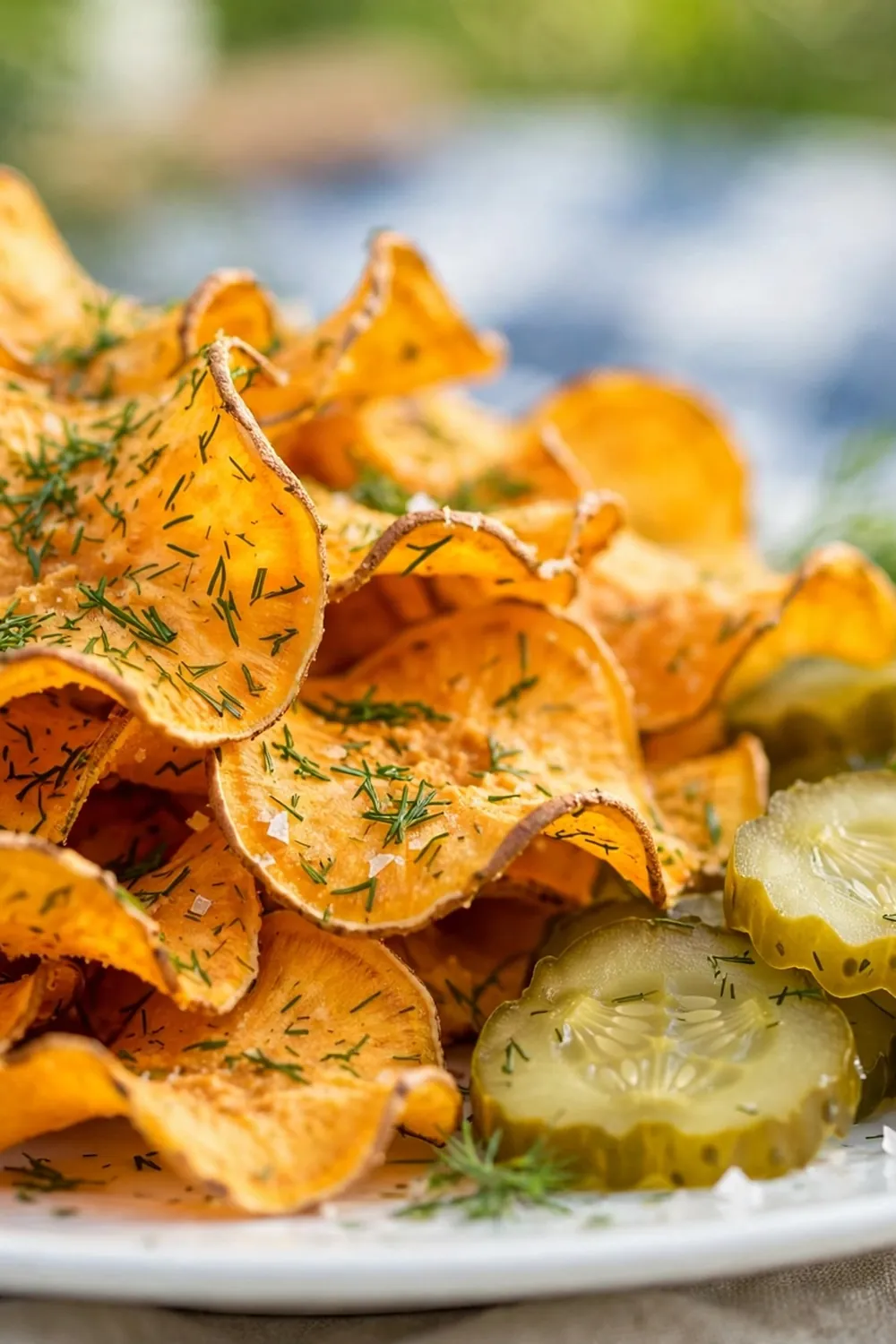 air fryer sweet potato chips 17