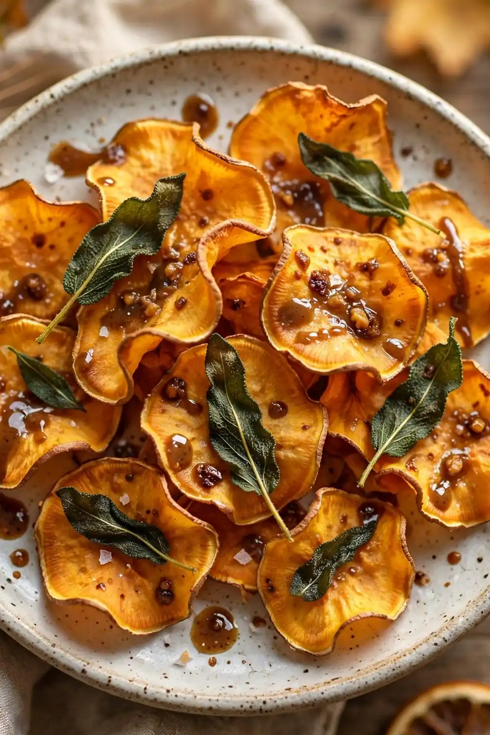 air fryer sweet potato chips 20