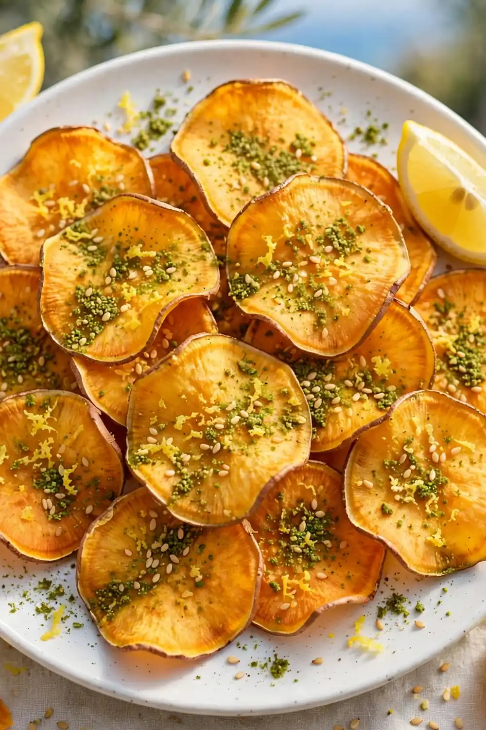 air fryer sweet potato chips 21