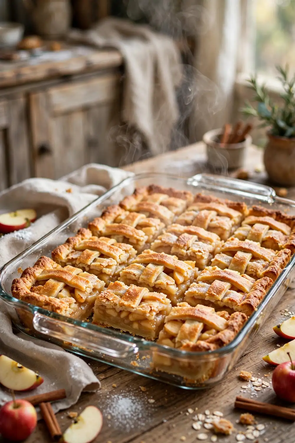 Apple pie bars 14