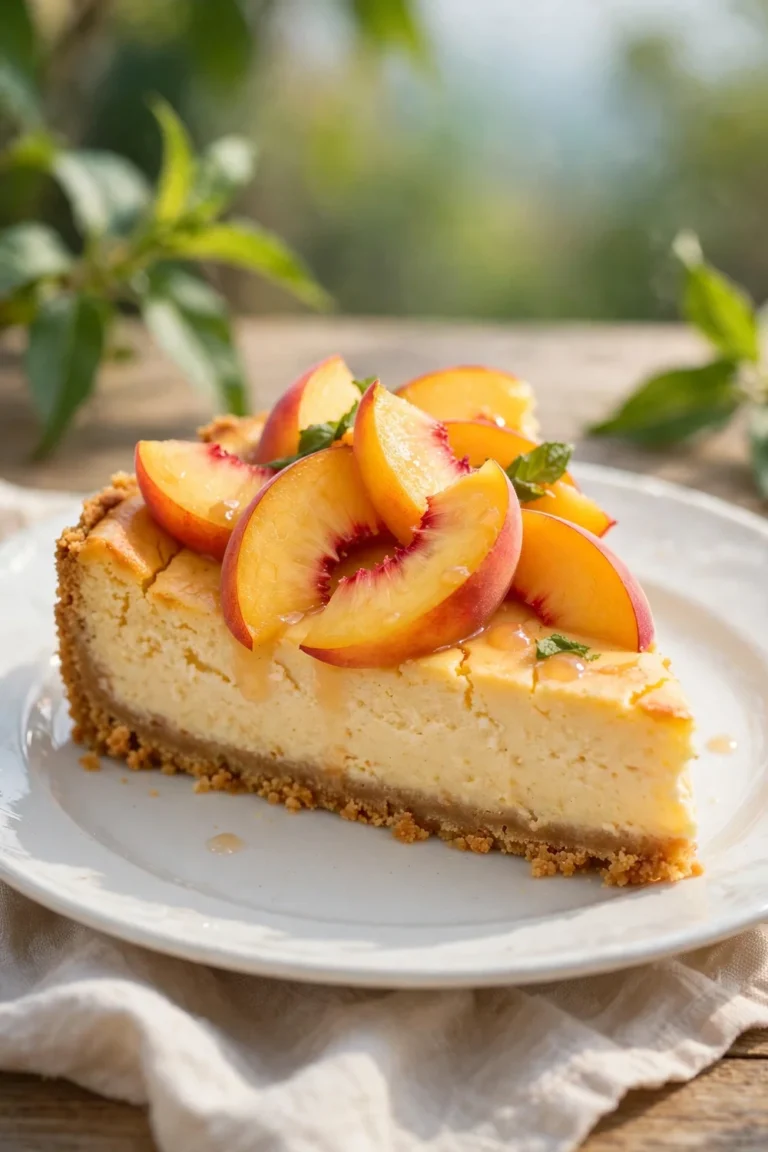 24 Baked Peach Cheesecake Ideas for a Stunning Summer Treat