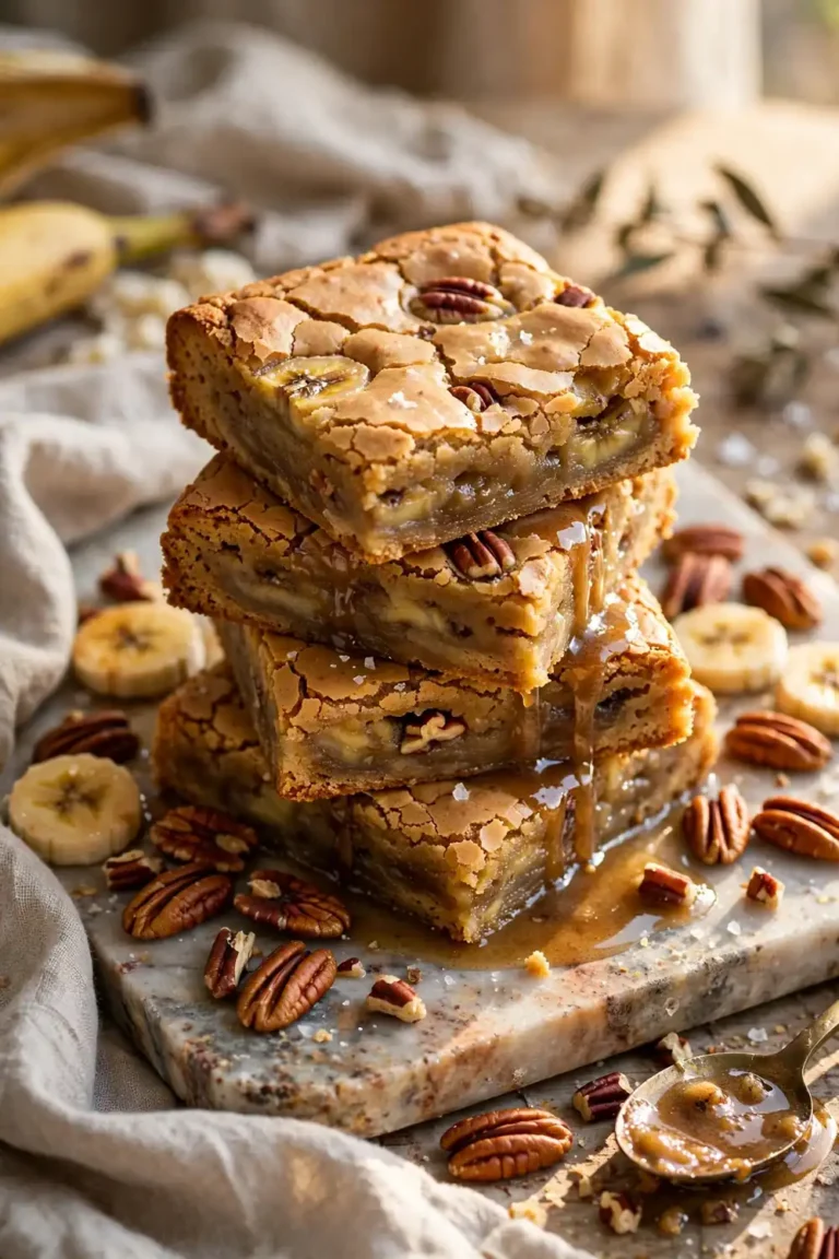 23 Banana Blondies Ideas for Soft Chewy Dessert Treats