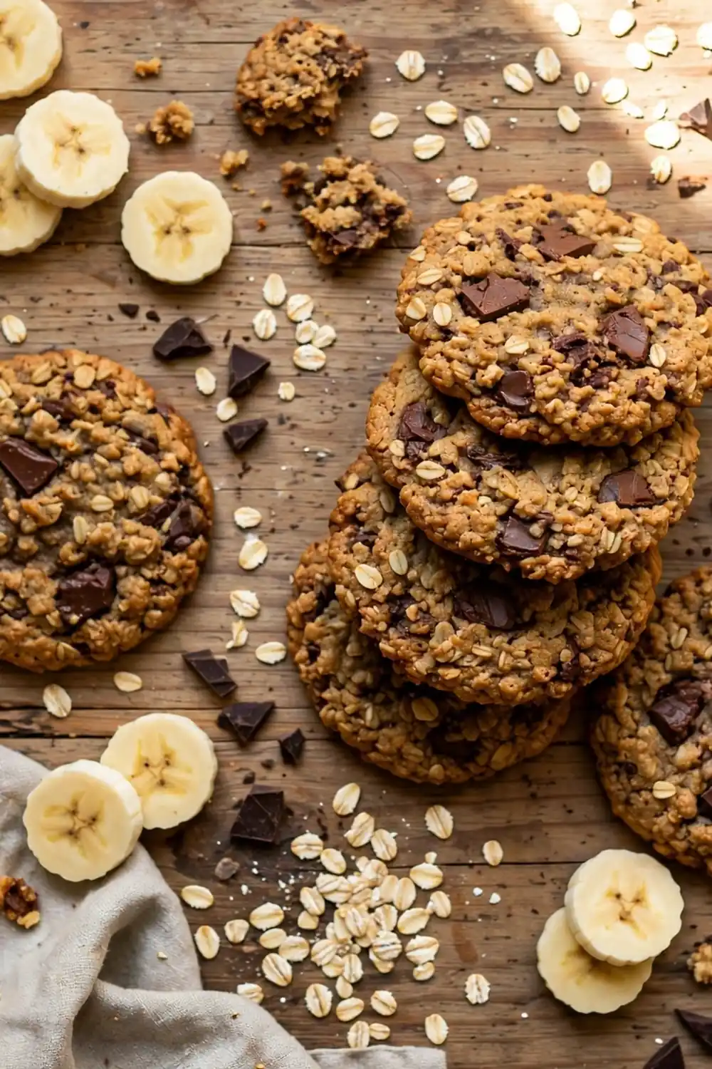 Banana cookies 01