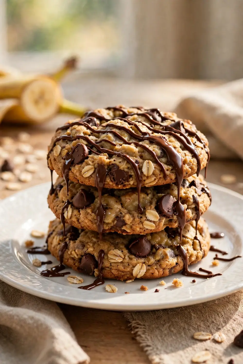 Banana cookies 05