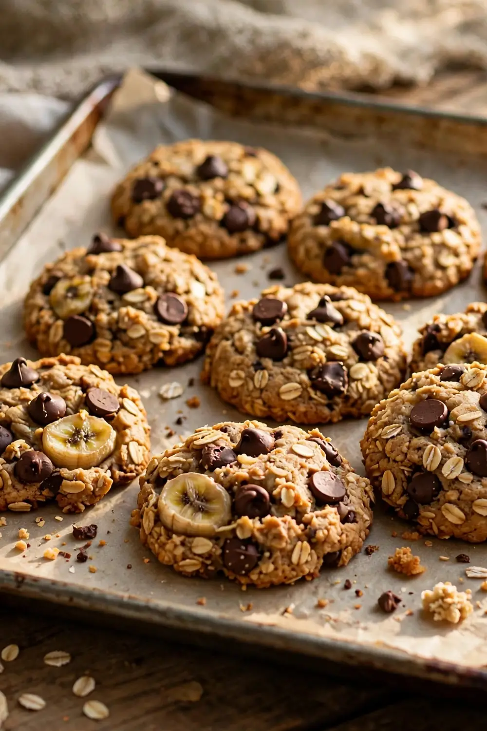 Banana cookies 08