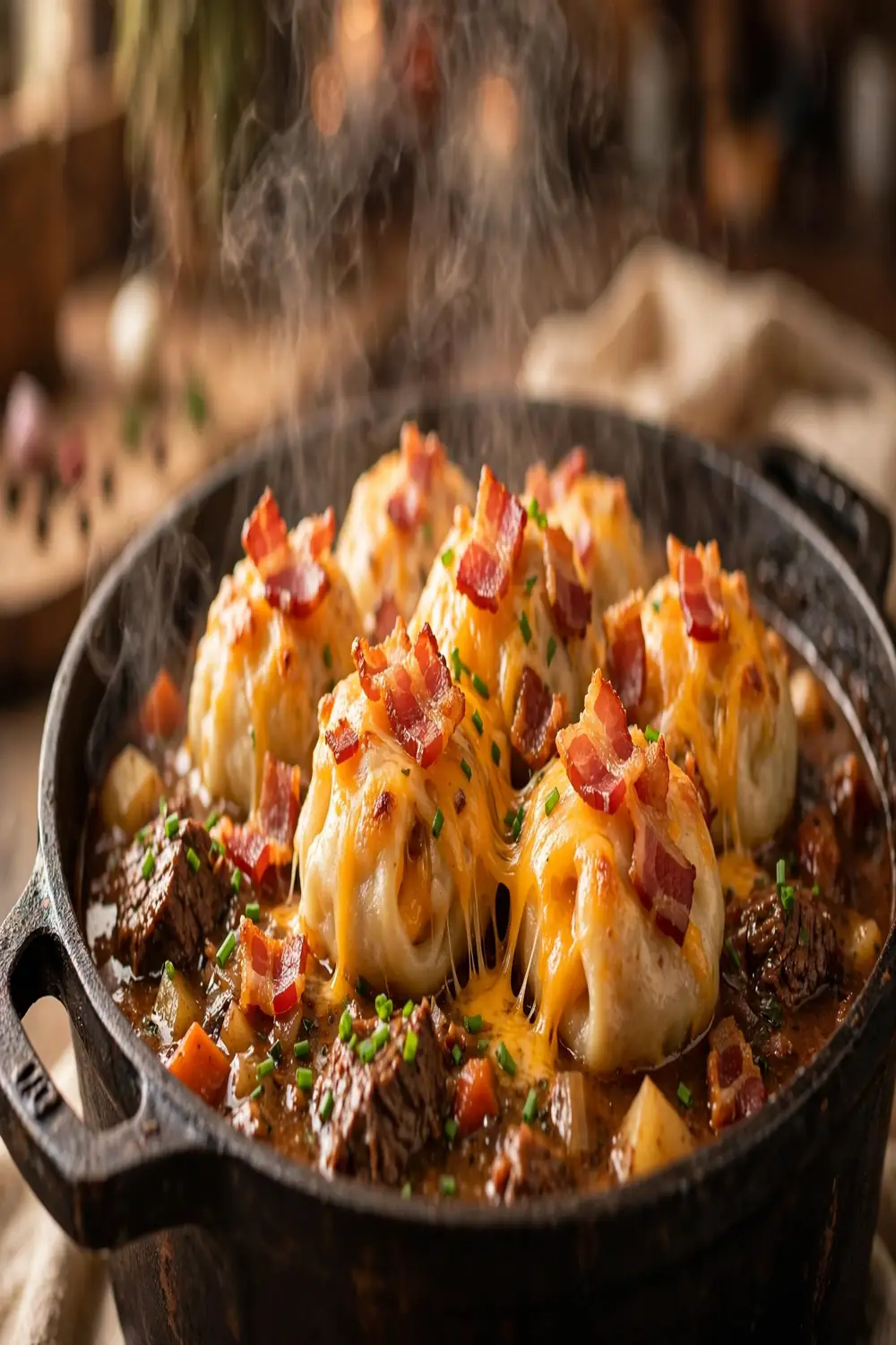 Hearty Beef Stew with Dumplings 14
