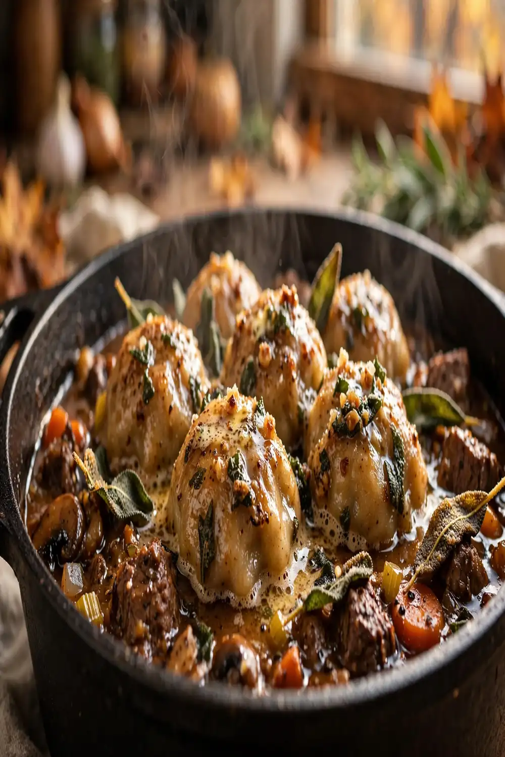 Hearty Beef Stew with Dumplings 22