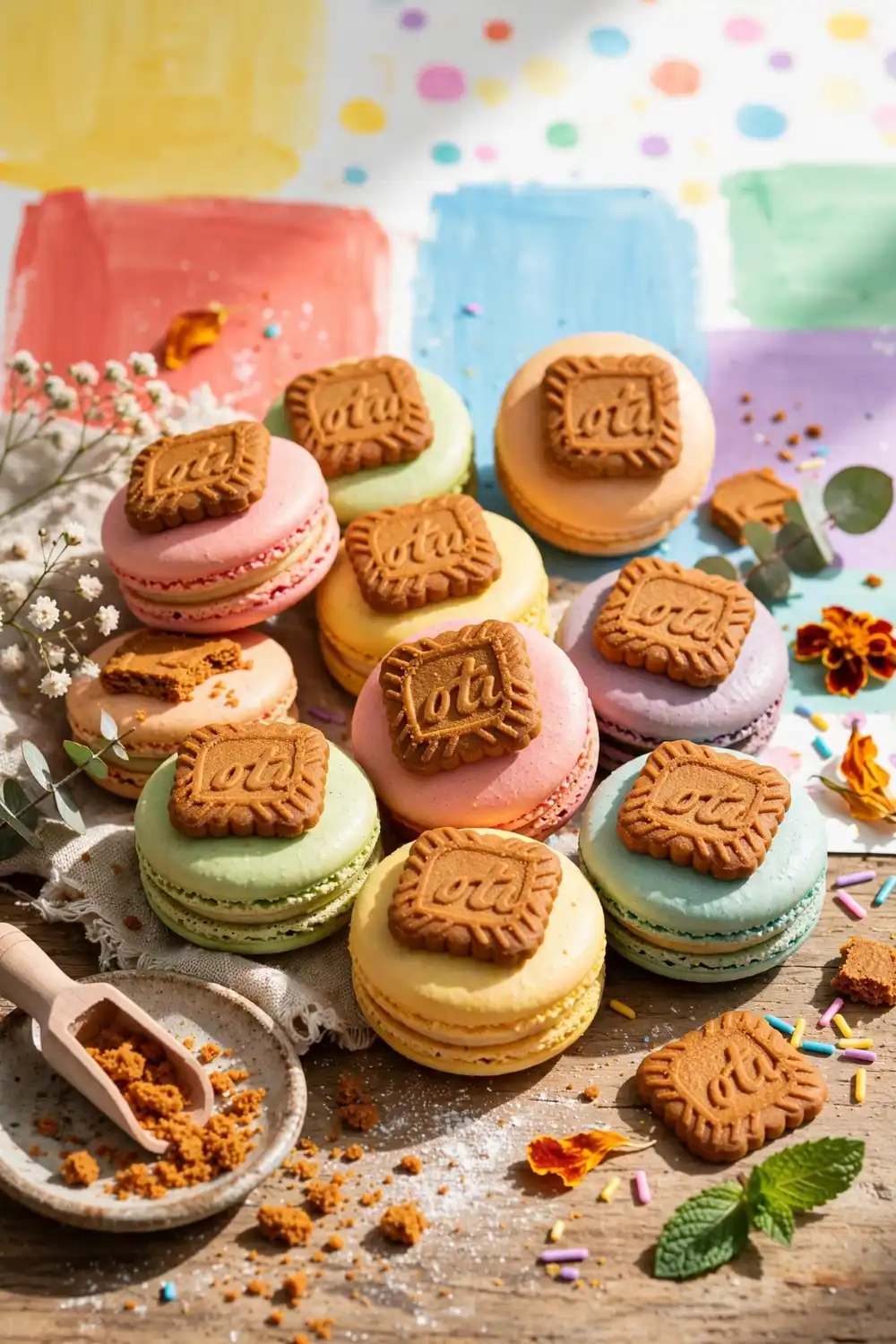 biscoff macarons 10
