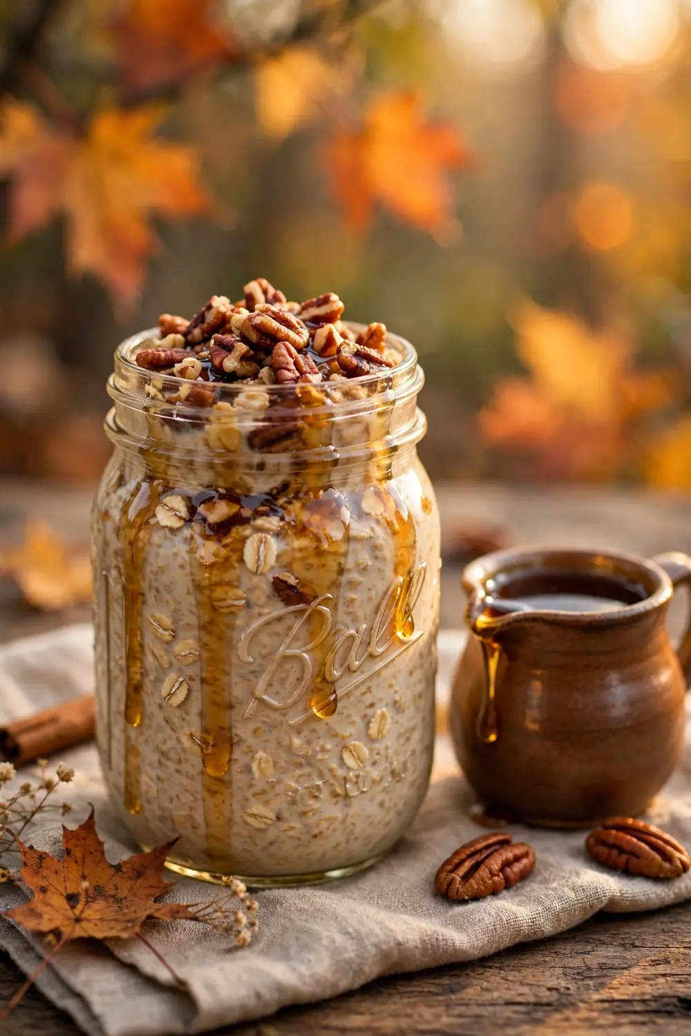 Blueberry chia overnight oats