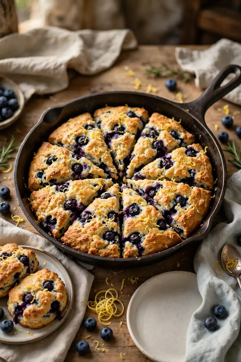 skillet breakfast bake baked on a plate