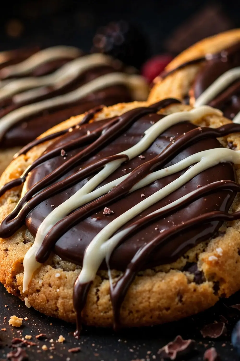boston cream pie cookies idea
