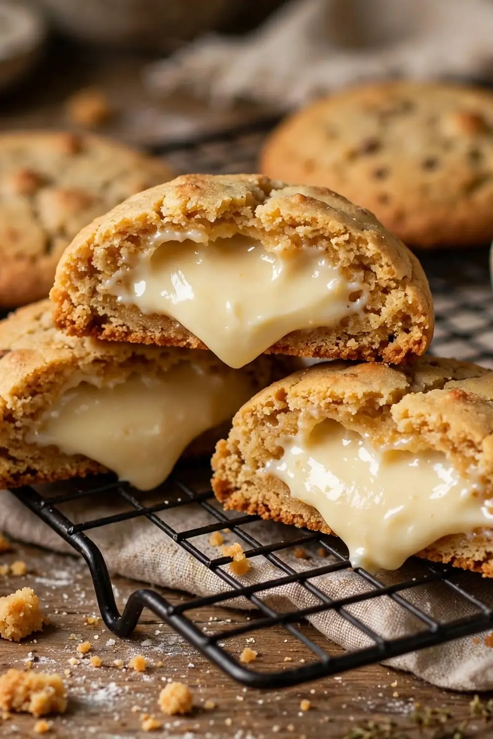 boston cream pie cookies idea