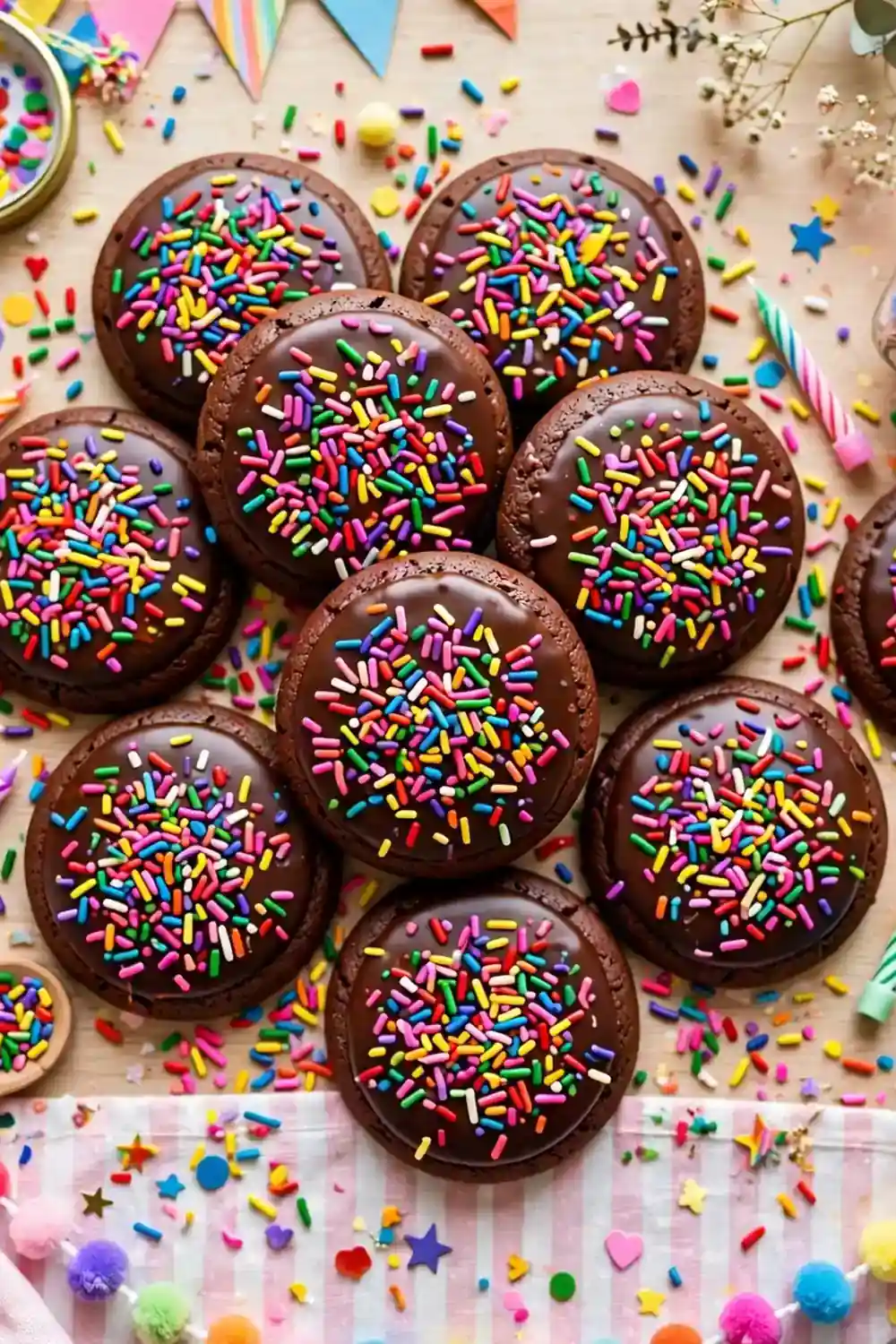 boston cream pie cookies idea