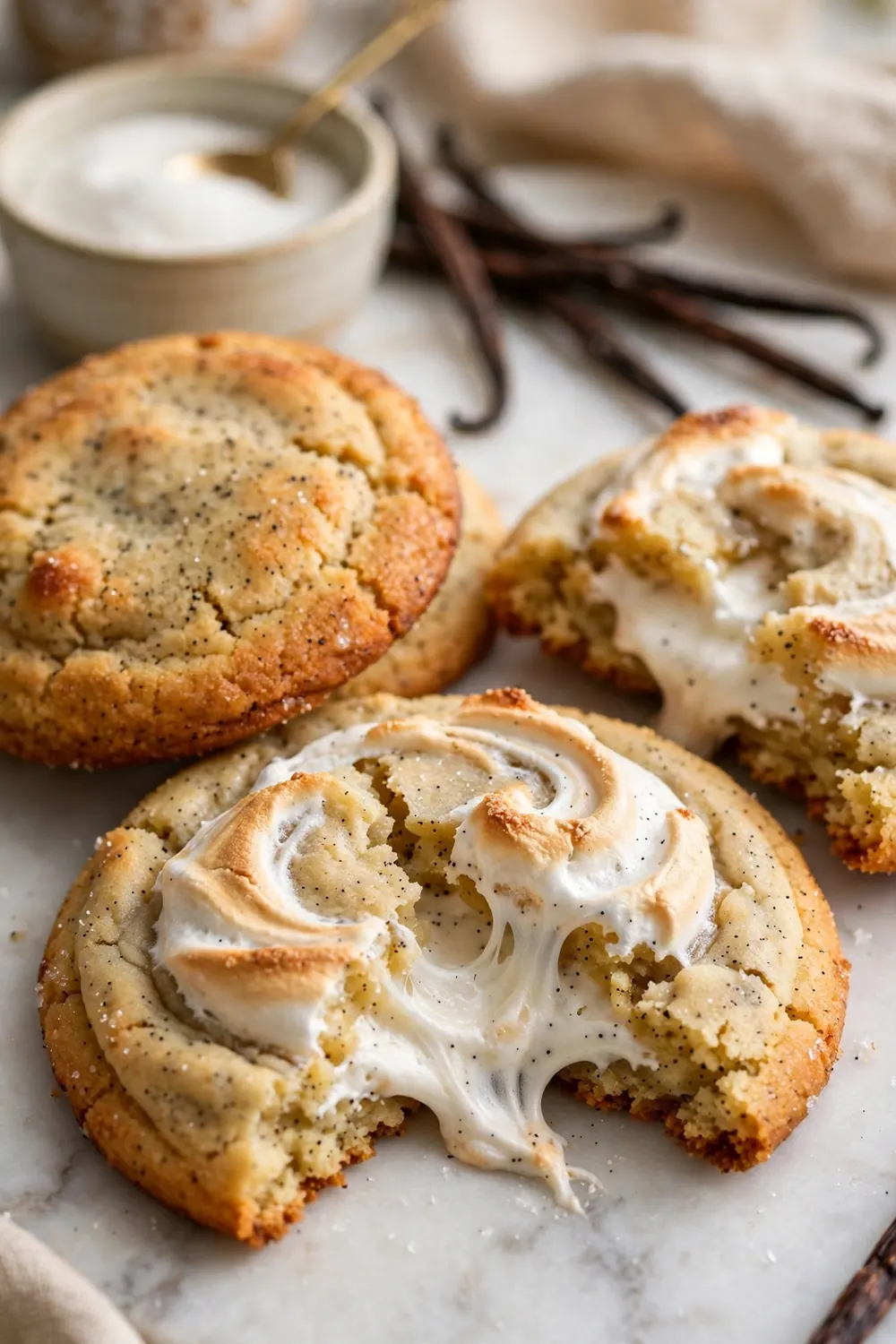 Brown Butter Marshmallow Cookies 06