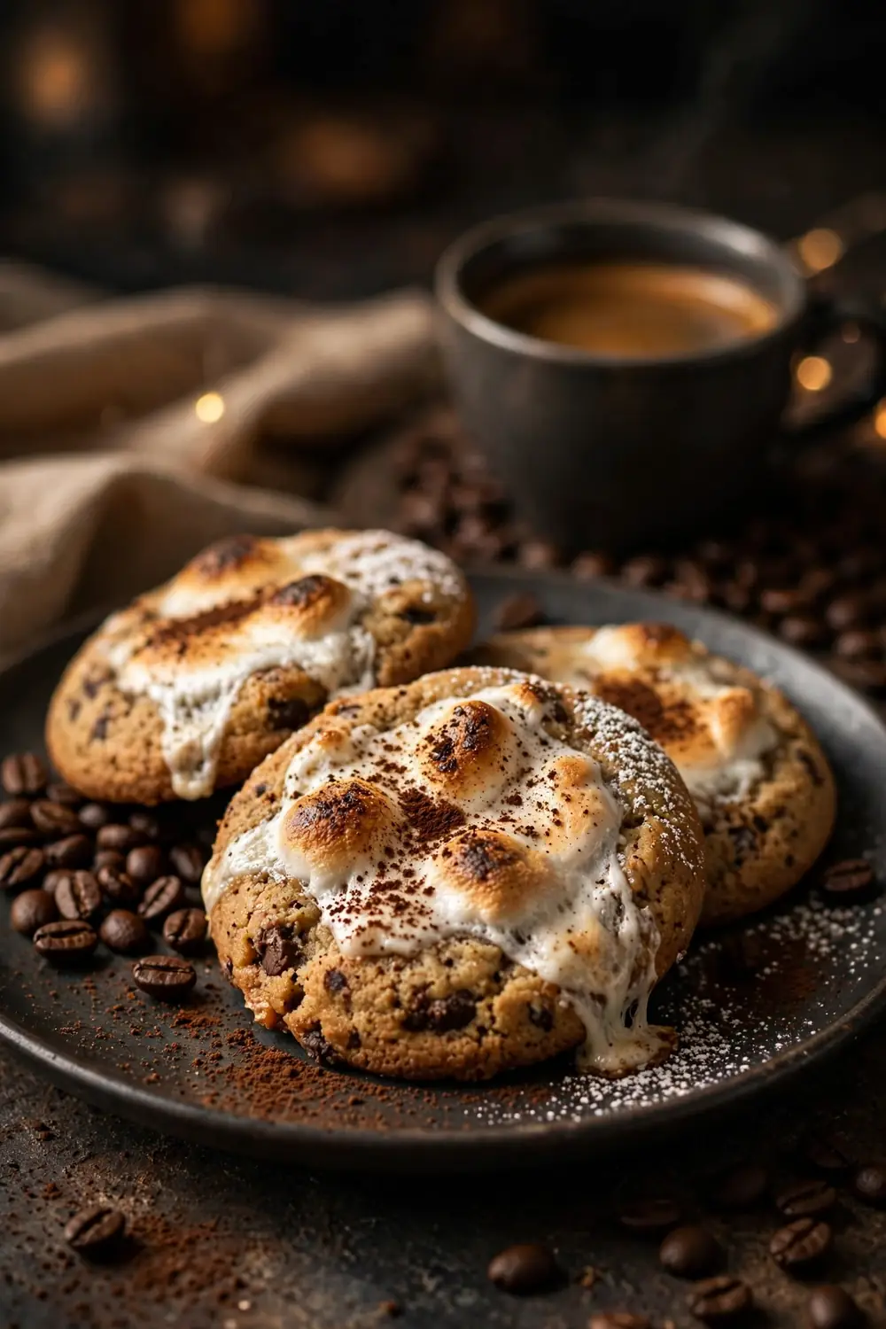 Brown Butter Marshmallow Cookies 07