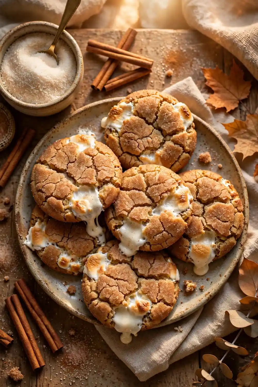 Brown Butter Marshmallow Cookies 08