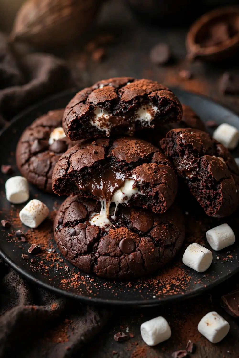 Brown Butter Marshmallow Cookies 11