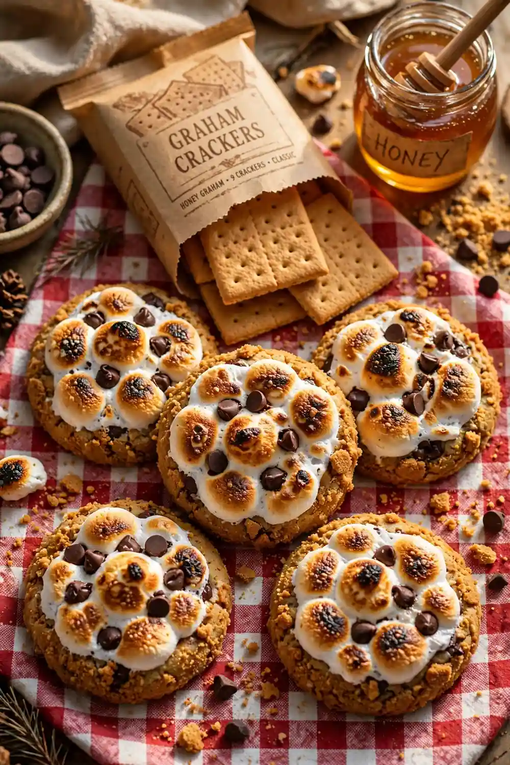 Brown Butter Marshmallow Cookies 12