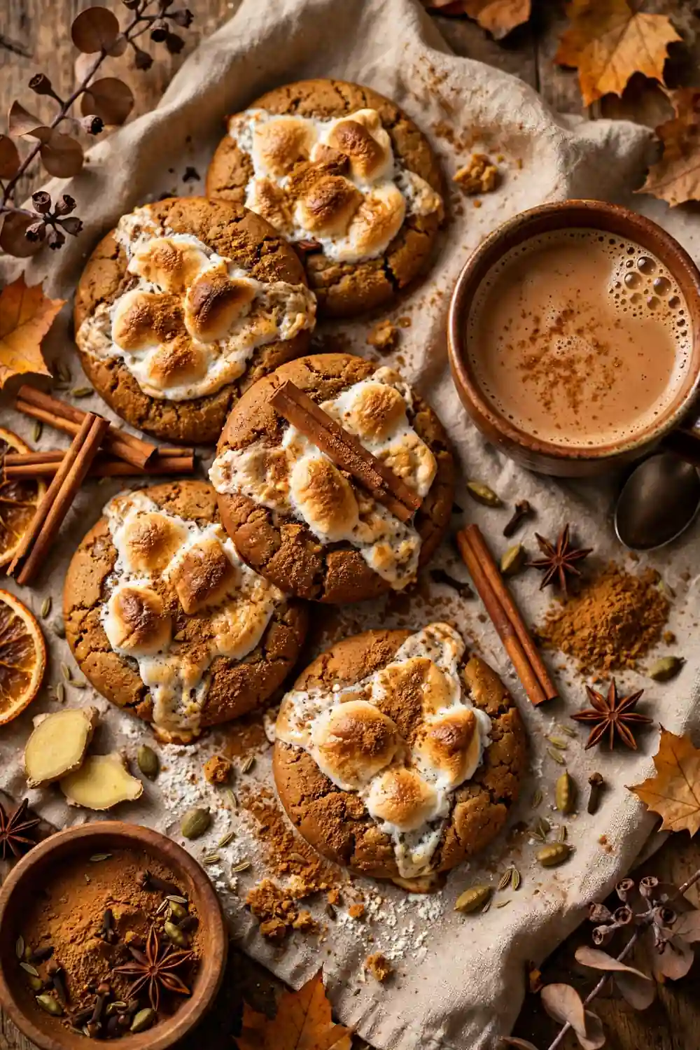 Brown Butter Marshmallow Cookies 20