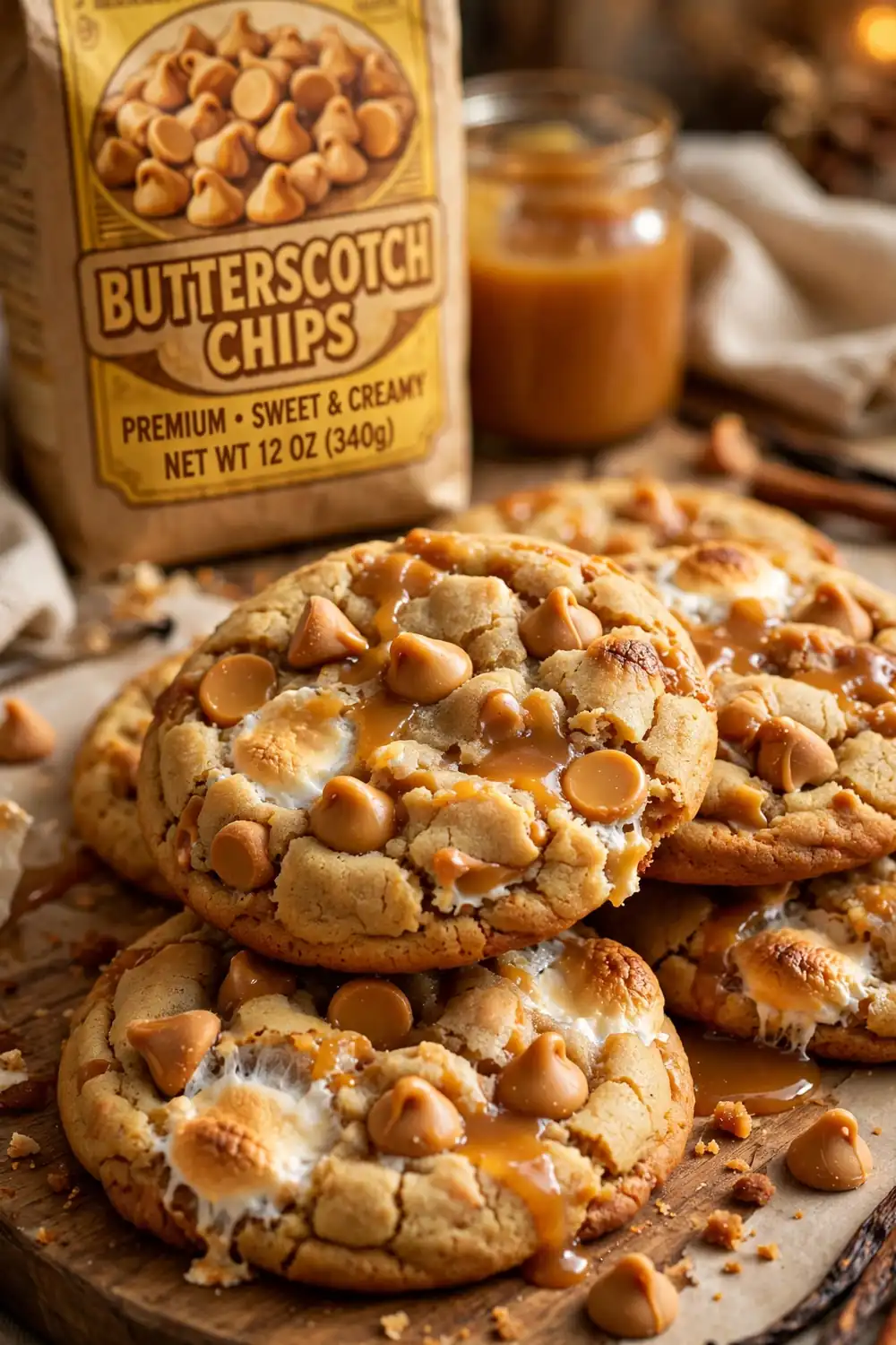 Brown Butter Marshmallow Cookies 21
