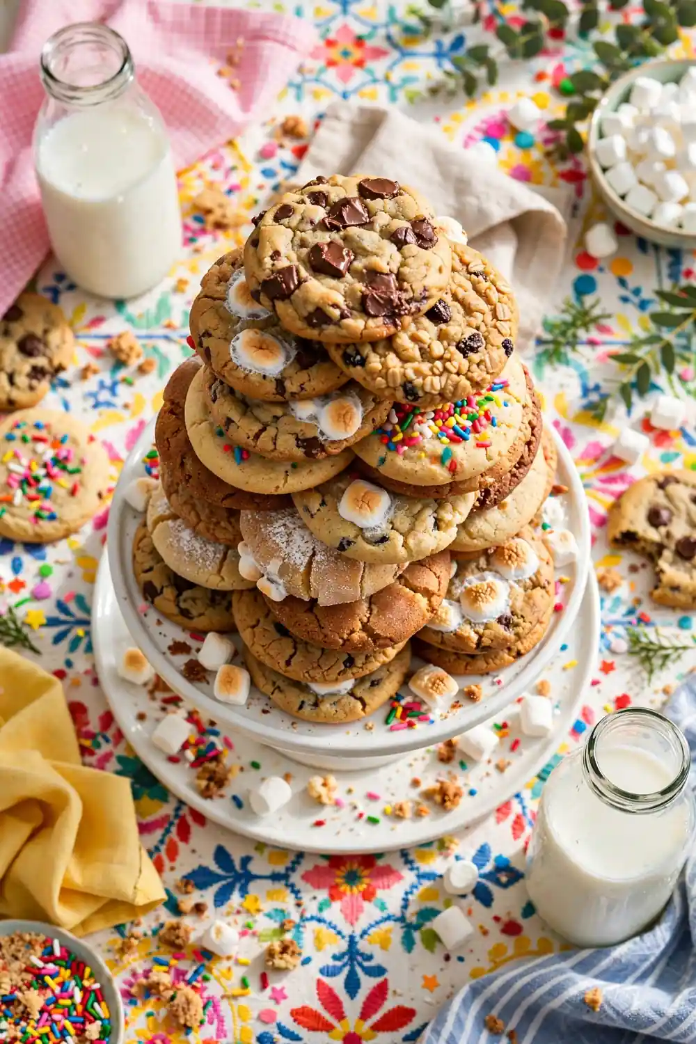 Brown Butter Marshmallow Cookies 23
