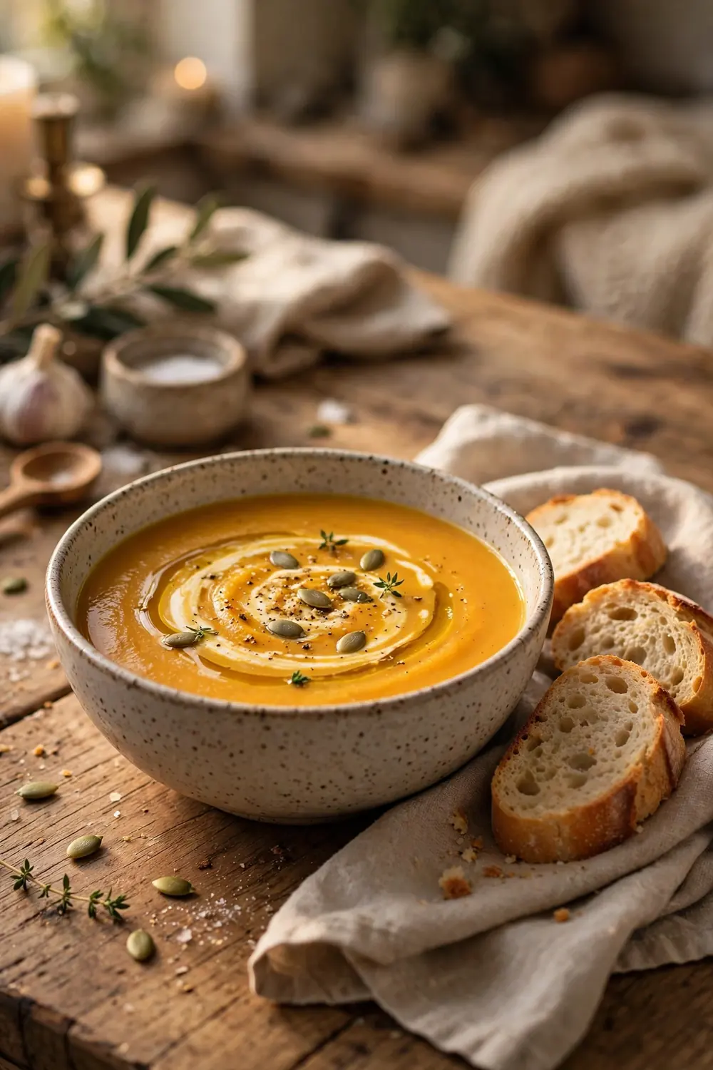 Butternut pumpkin soup