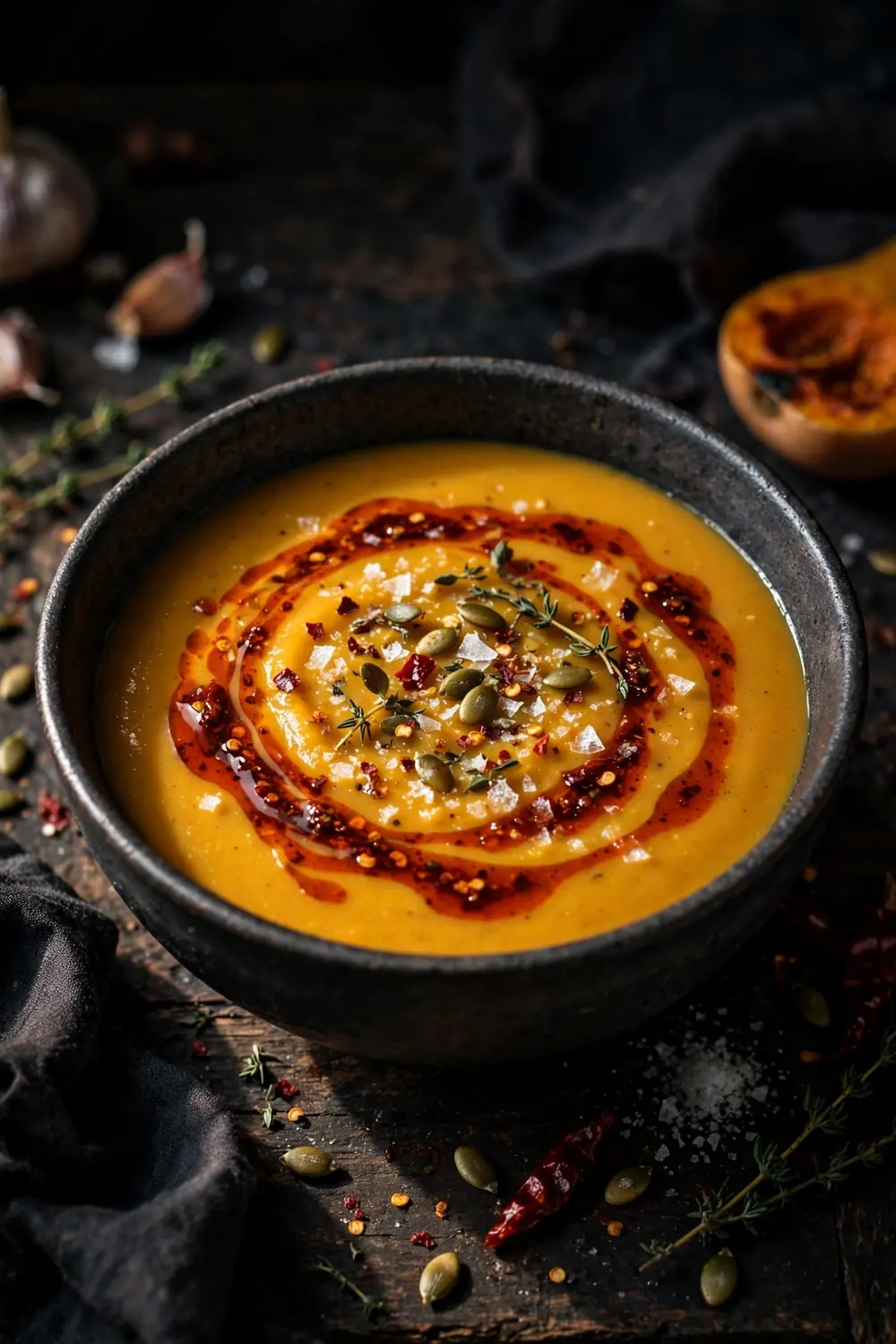Butternut pumpkin soup