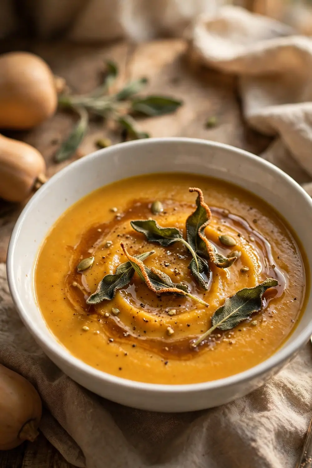 Butternut pumpkin soup