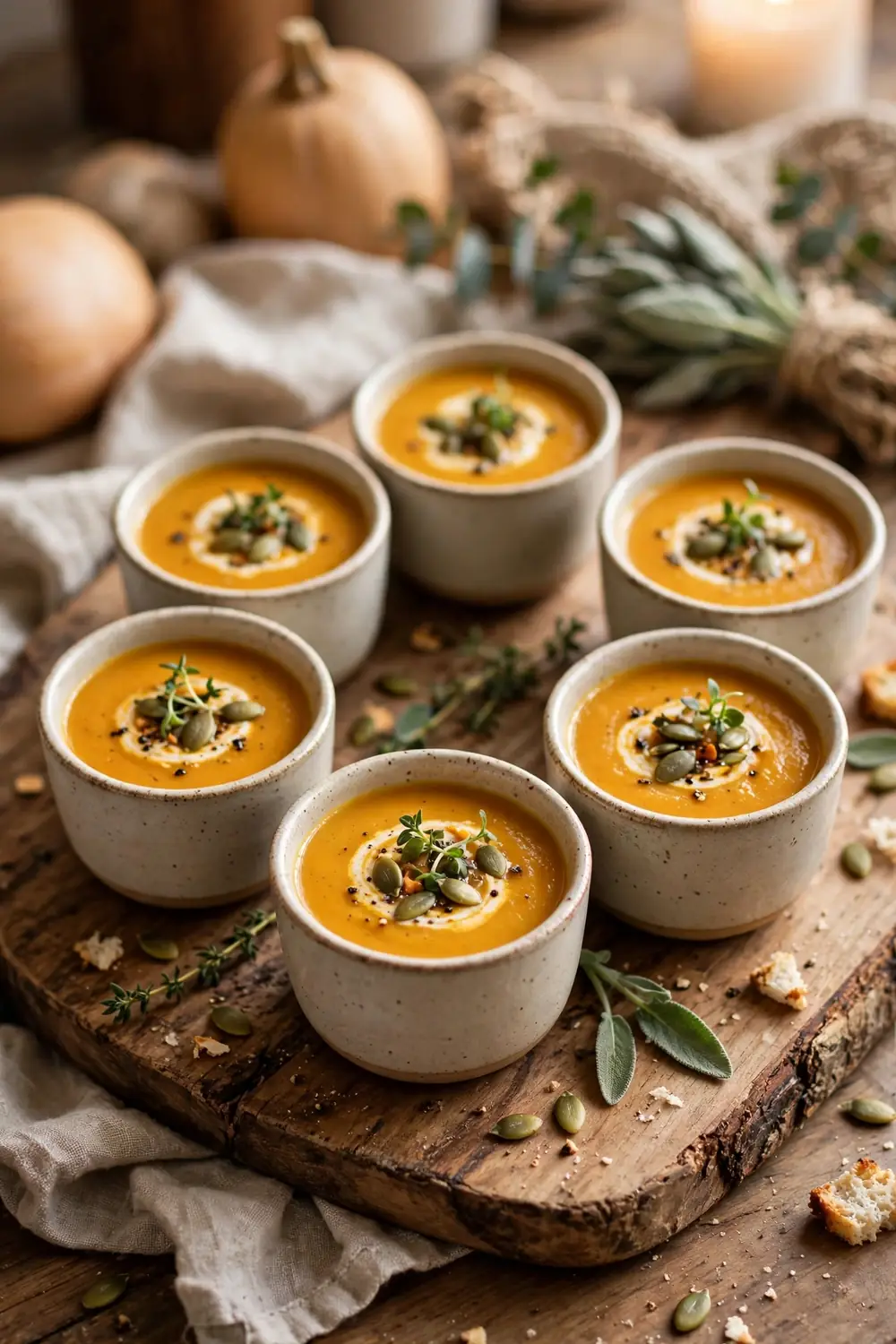 Butternut pumpkin soup