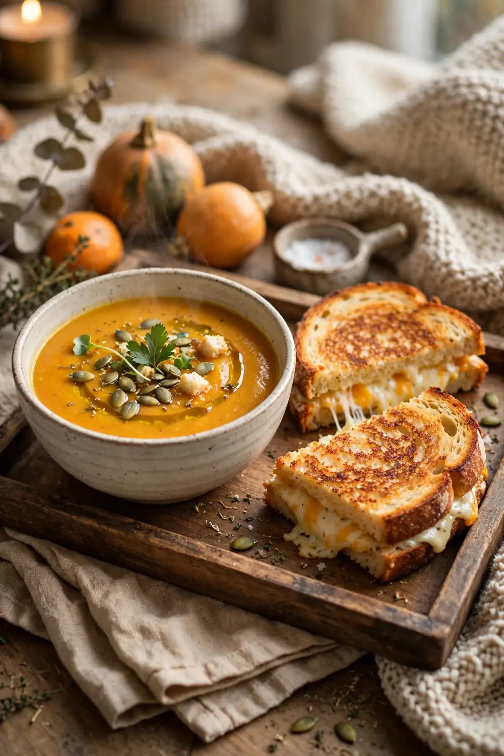 Butternut pumpkin soup