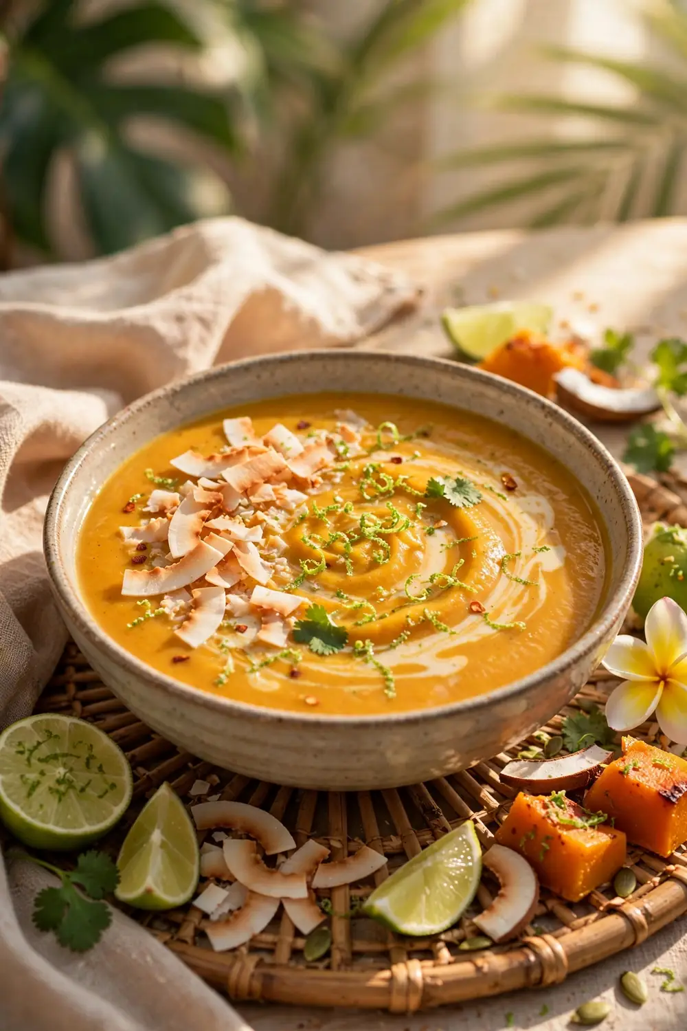 Butternut pumpkin soup