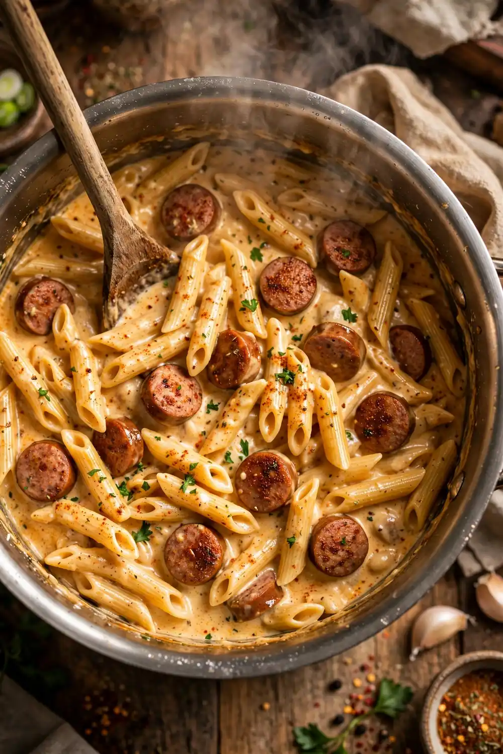 cajun sausage alfredo 04