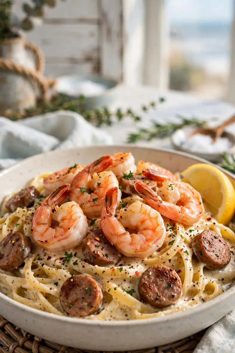 cajun sausage alfredo 07