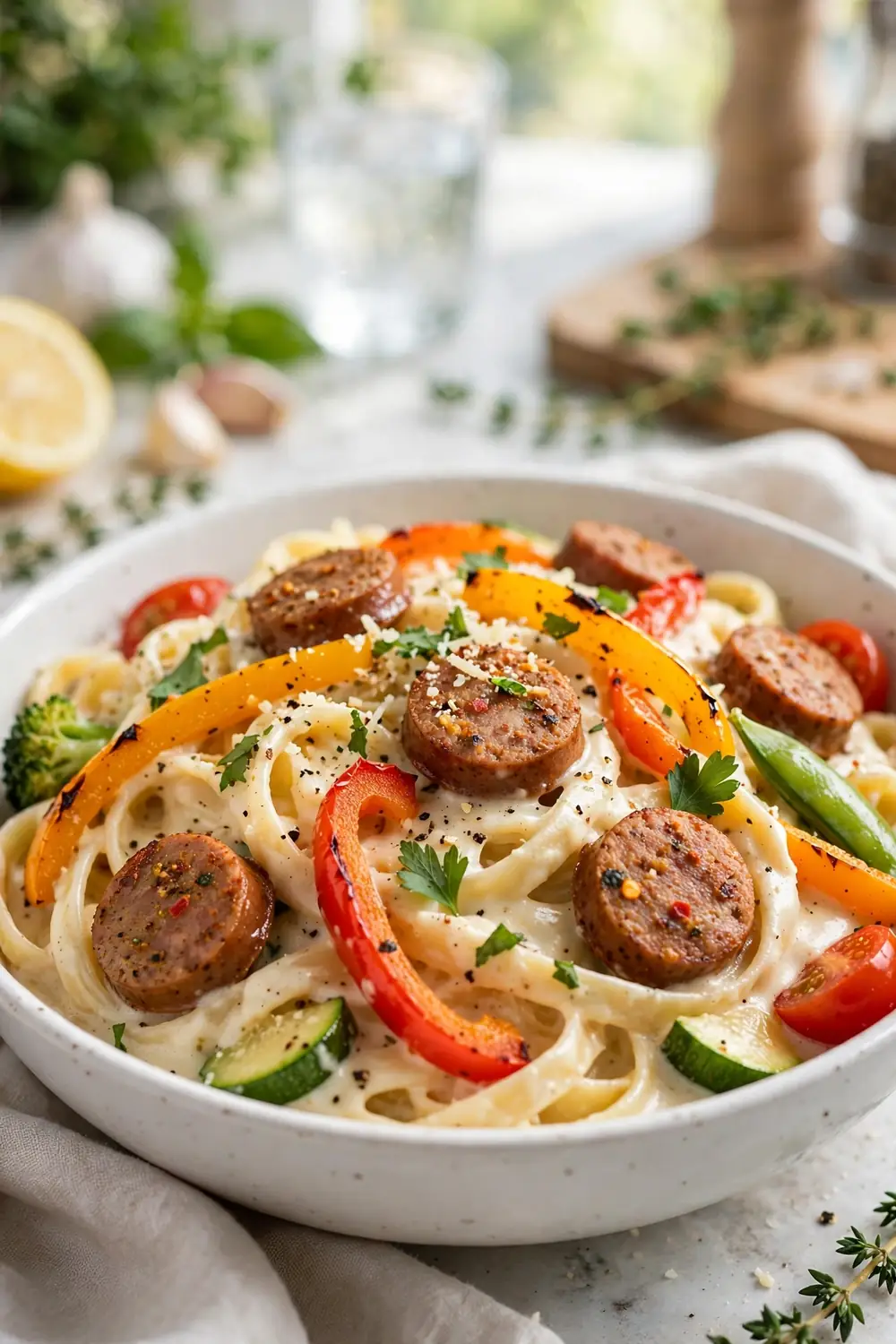 cajun sausage alfredo 10