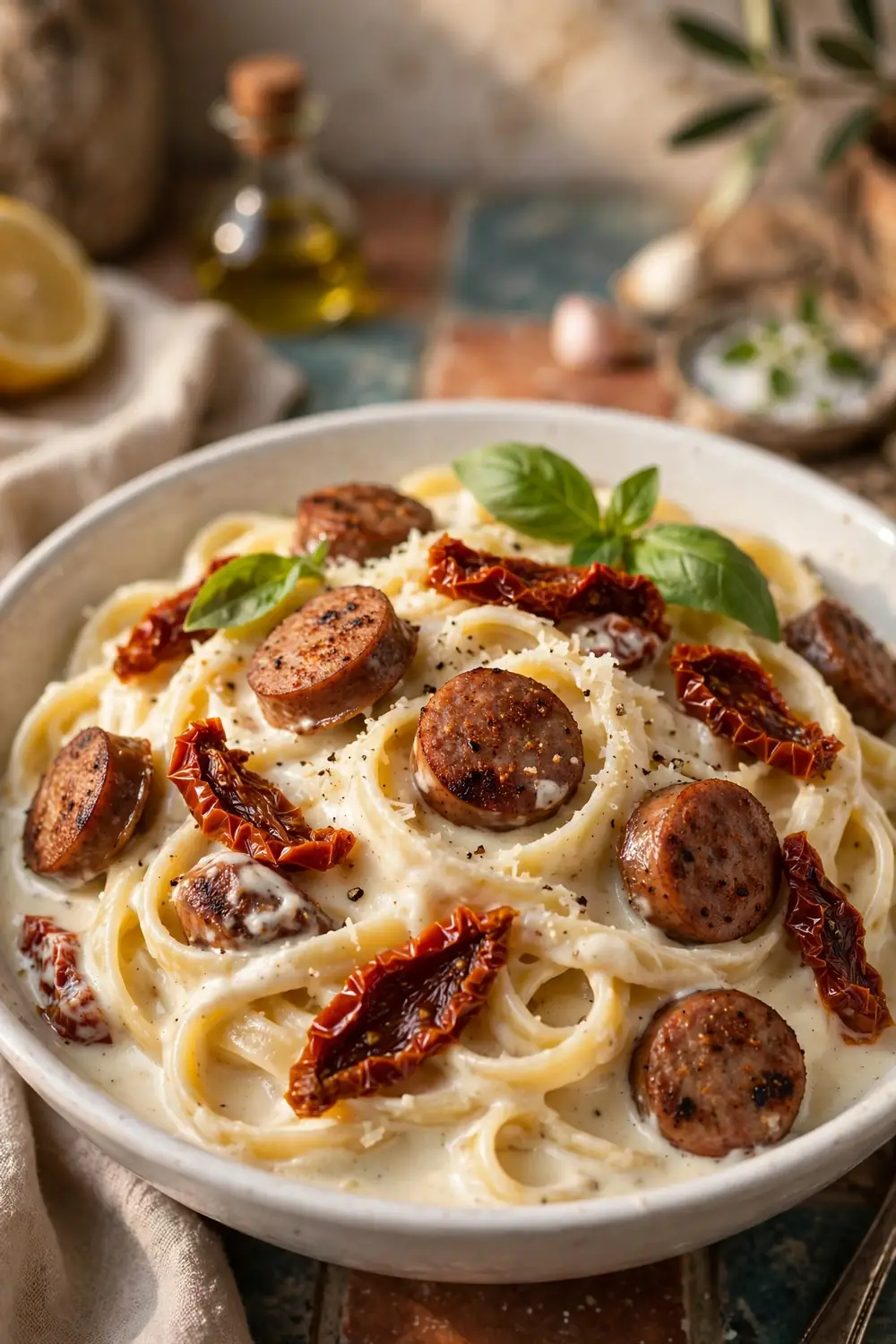 cajun sausage alfredo 22