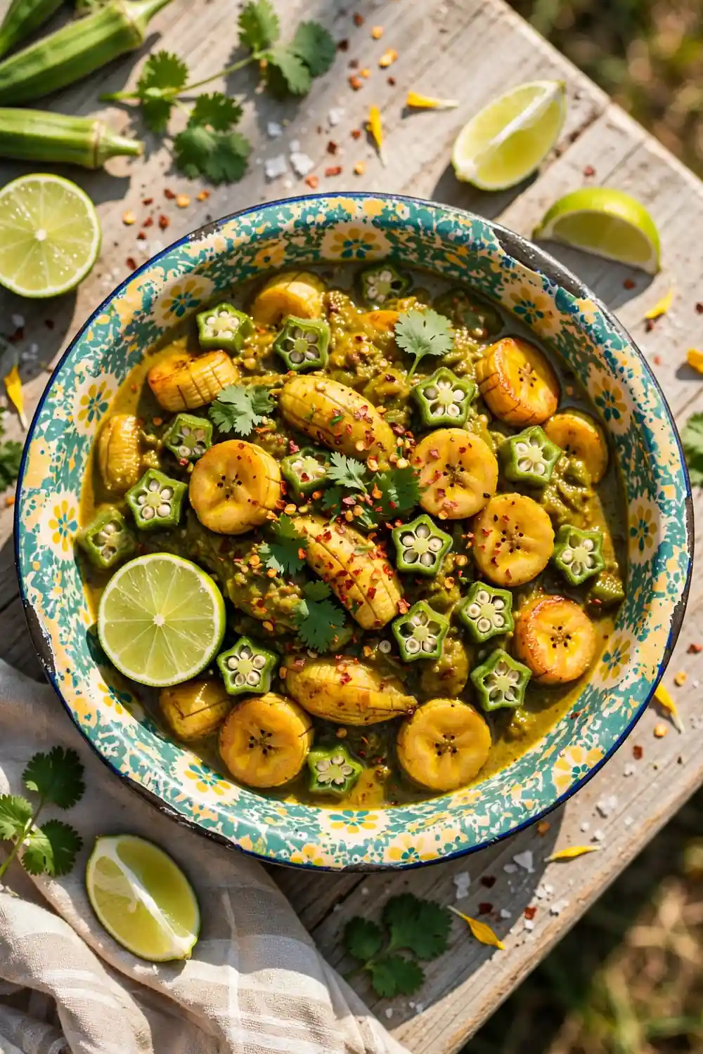 caribbean plantain curry 15